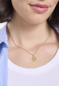 amor COIN HEART - Ciondolo - gold coloured