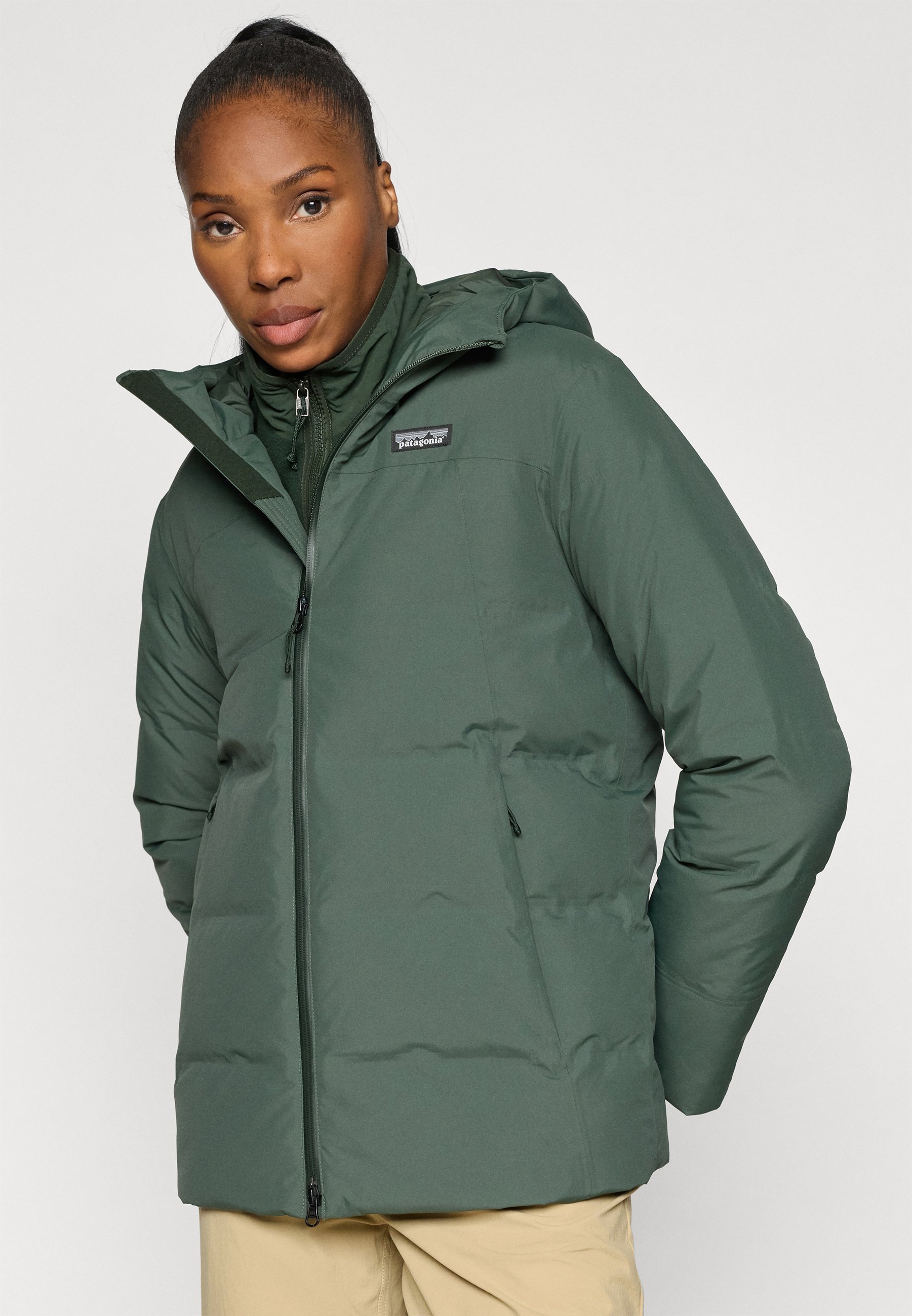Patagonia JACKSON GLACIER - Down jacket - old growth green/green