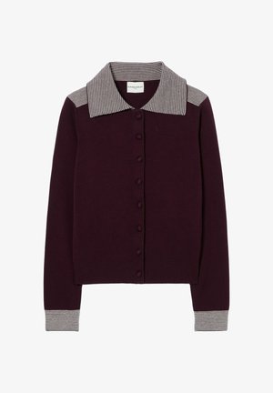 Claudie Pierlot, CARDIGAN - Chaqueta de punto - dark dahlia