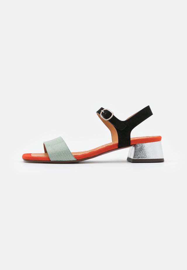 UBANE - Sandaler - ada salvia/russo/tana silver