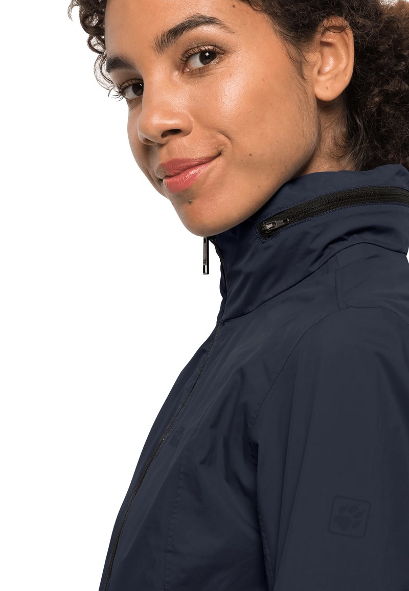 Damen Parkas | Jack Wolfskin NORDEN PORT Trenchcoat night blue/blau - LV29724 Damen Parkas | Jack Wolfskin NORDEN PORT Trenchcoat night blue/blau - LV29724