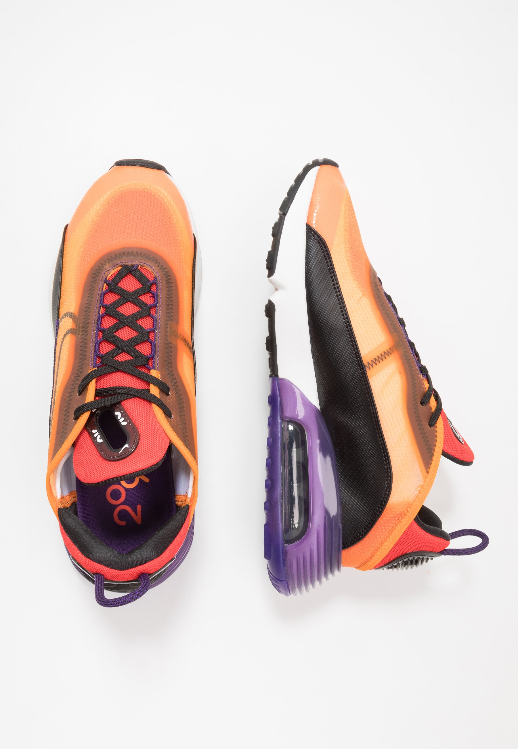 Nike Sportswear AIR MAX 2090 - Baskets basses - magma orange/black/eggplant/habanero  red/white/red orbit/orange - ZALANDO.FR