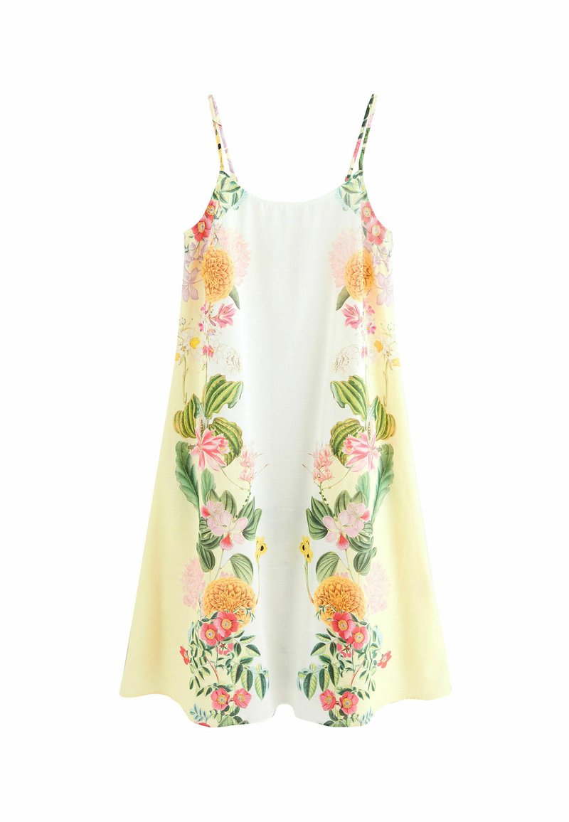 Next - REGULAR FIT - Nightie - yellow floral, Enlarge