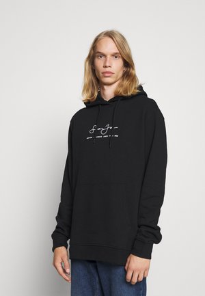 Sean John CLASSIC LOGO ESSENTIAL HOODIE - Φούτερ - black