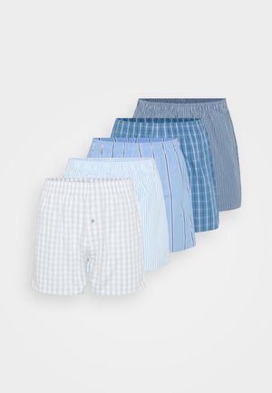 PLAID 5 PACK - Boxeralsó - blue
