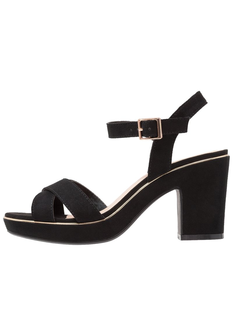 Sandalias Tacón Dorothy Gaynor Negro Dorothy Gaynor Sandalias Tacón