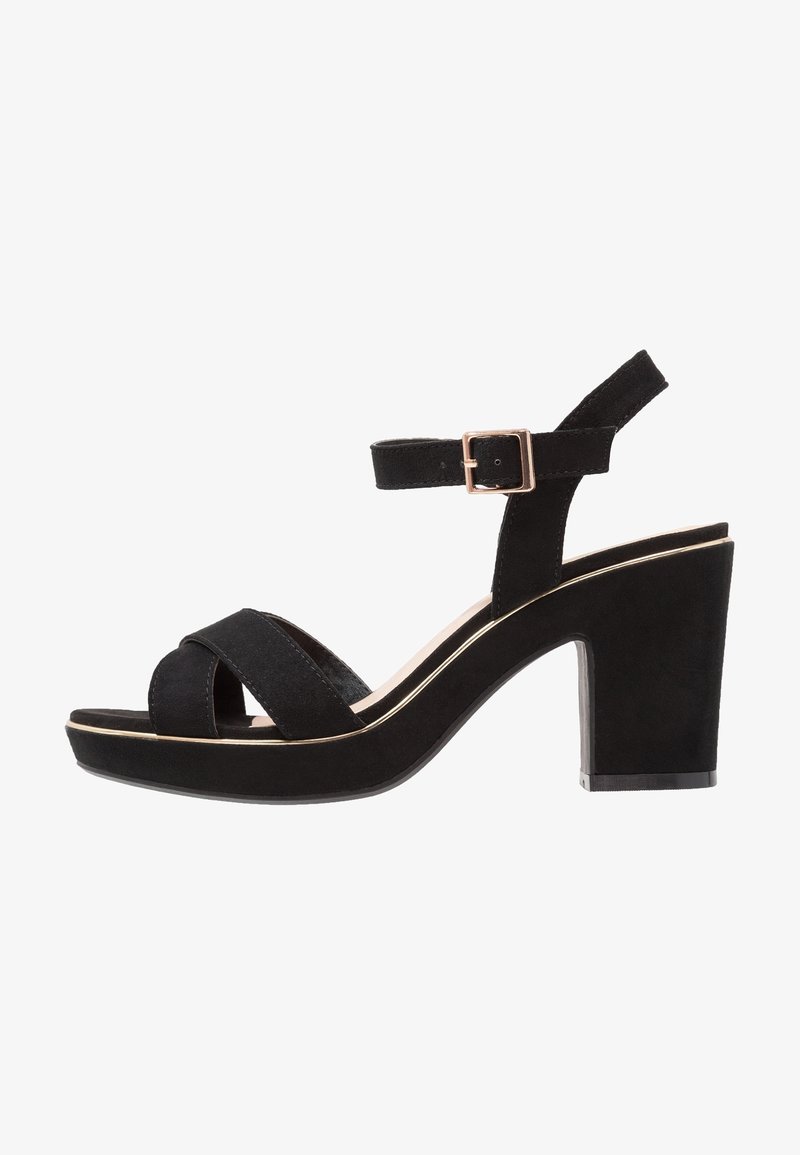 Sandalias Tacón Dorothy Gaynor Negro Dorothy Gaynor Sandalias Tacón
