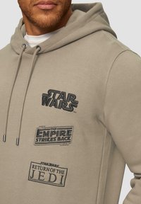 s.Oliver STAR WARS™ PRINT - Hoodie - hellbraun