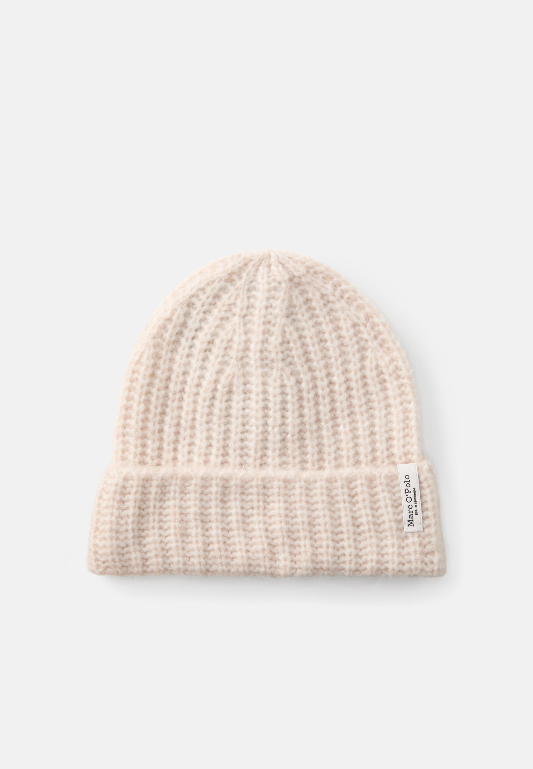 New With Tag Karl Lagerfeld Cream Knit Beanie with Pearl Details -Christmas Gift New Karl Lagerfeld Paris Scarf Knit Eiffel Tower Logo Red  main image 2
