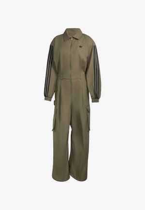 adidas Originals, LOOSE JUMPSUIT - Jumpsuit - olive strata