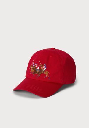 TRIPLE-PONY COTTON TWILL BALL CAP UNISEX - Nokkmüts - red