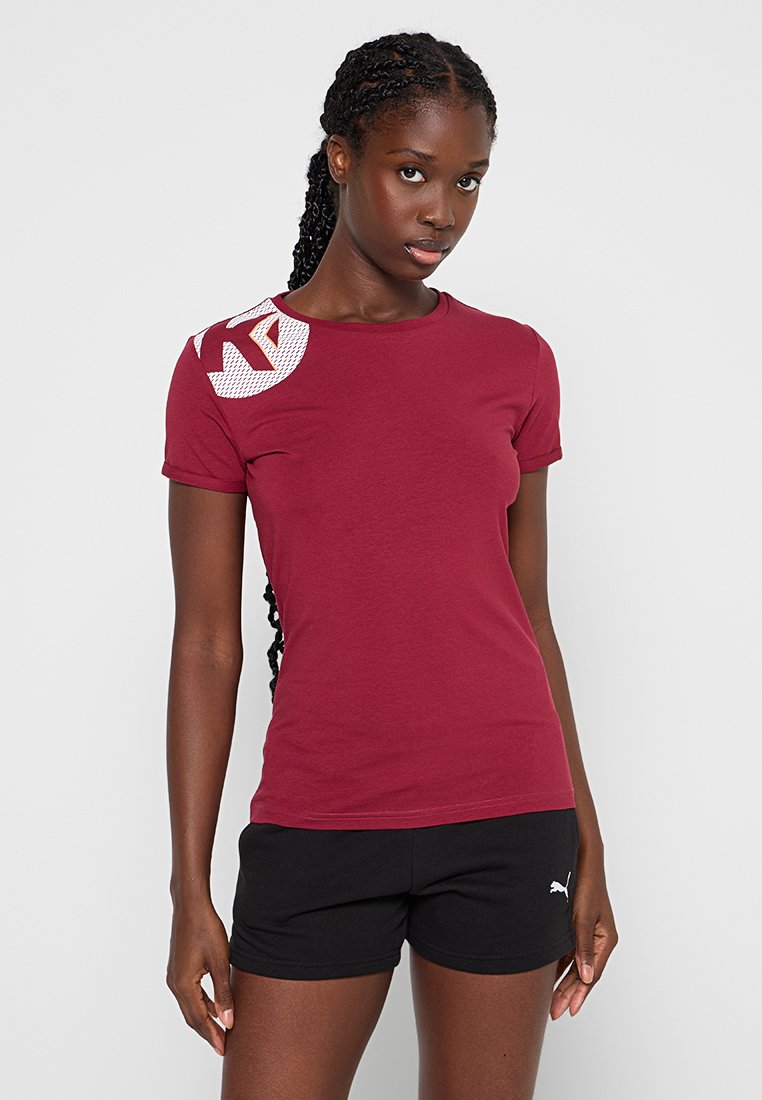 kempa T-shirt print rood kempa T-shirt print rood