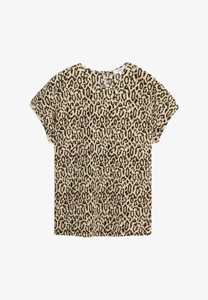Marks & Spencer, ANIMAL PRINT PLISSE - Blouse - brown mix