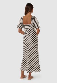 Forever New ANGELA PUFF SLEEVE MIDI - Maxikjole - choc royston