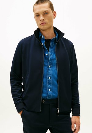 PERFORMANCE SMART CASUAL ZIP-THRU - Sweater met rits - dark blue