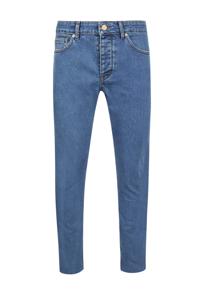 Faguo Straight leg jeans blauw denim/bluedenim