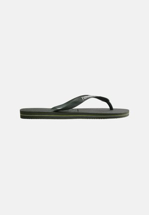 BRASIL LOGO UNISEX - T-bar sandals - olive green
