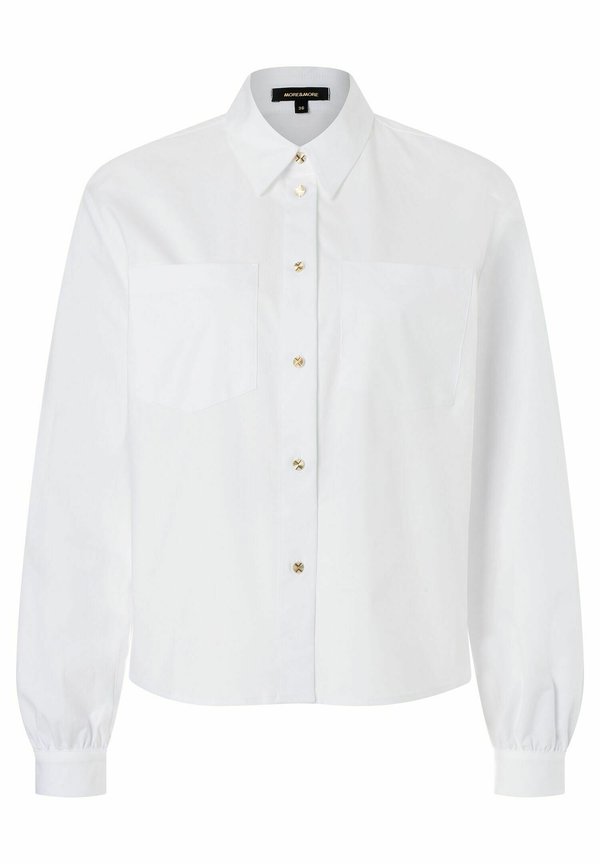 CROPPED  - Hemdbluse - weiã