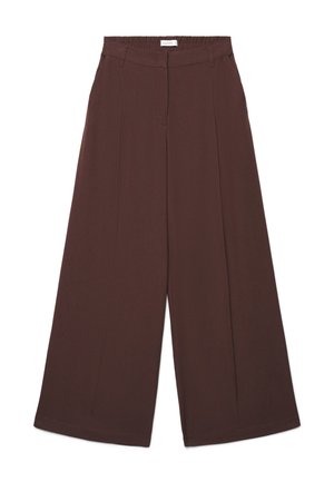 Calliope, PANTALONE LUNGO TINTA UNITA - Pantaloni - marrone