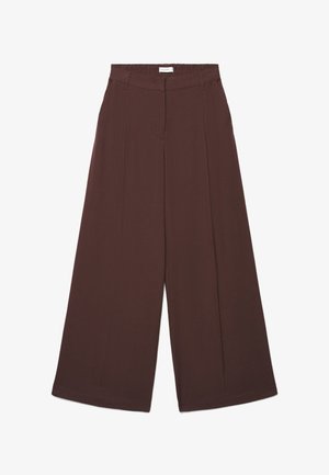 Calliope, PANTALONE LUNGO TINTA UNITA - Pantaloni - marrone