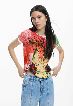 DESIGNED BY MR. CHRISTIAN LACROIX - Nyomott mintás póló - green