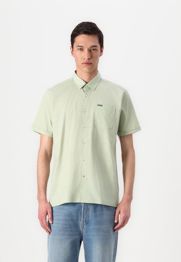 SLUB REGULAR SHORT SLEEVE SUMMER SHIRT - Shirt - seagrass