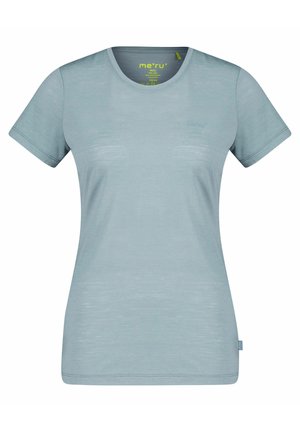 Print T-shirt - petrol