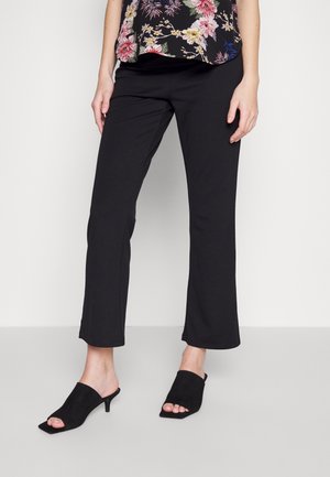 TROUSER MOM INNA - Bikses - black