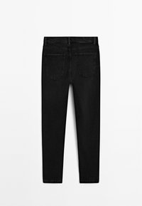MID-RISE CROPPED SLIM FIT - Džíny Slim Fit - black