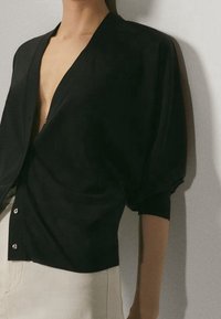 Massimo Dutti Cardigan - black