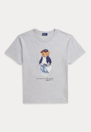 Polo Ralph Lauren T-shirt imprimé - light smoke heather