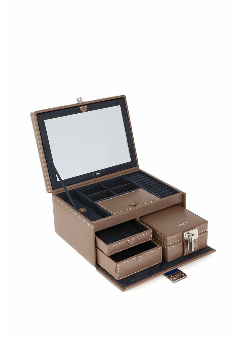 Damen Taschen | Le Tanneur CUIR FAÇON CROCO Sonstige Accessoires taupe/taupe - PC03184 Damen Taschen | Le Tanneur CUIR FAÇON CROCO Sonstige Accessoires taupe/taupe - PC03184