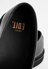 Next EDIT CHUNKY REGULAR FIT - Loafers - black