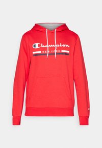 GRAPHIC HOODIE - Mikina s kapucňou - red