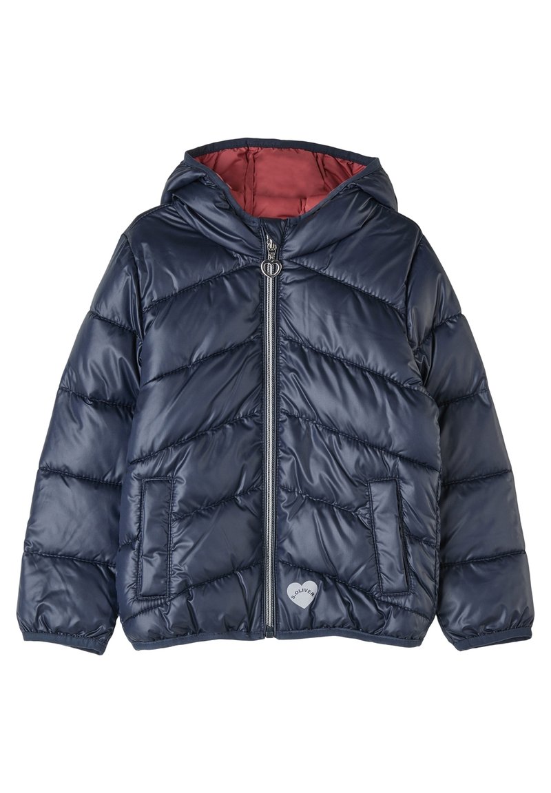 s.Oliver Winterjas donkerblauw s.Oliver Winterjas donkerblauw