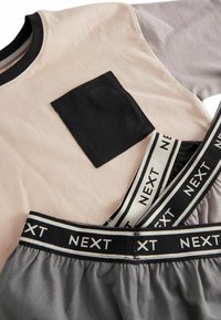 Next 3 PACK SET - Pyžamová sada - black grey