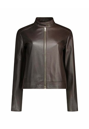 Leren jas - marrone