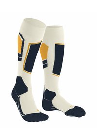 FALKE SK4 SKIING LIGHT CUSHIONING - Calze sportive - off white