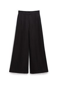 PIERA ANN - Tygbyxor - black