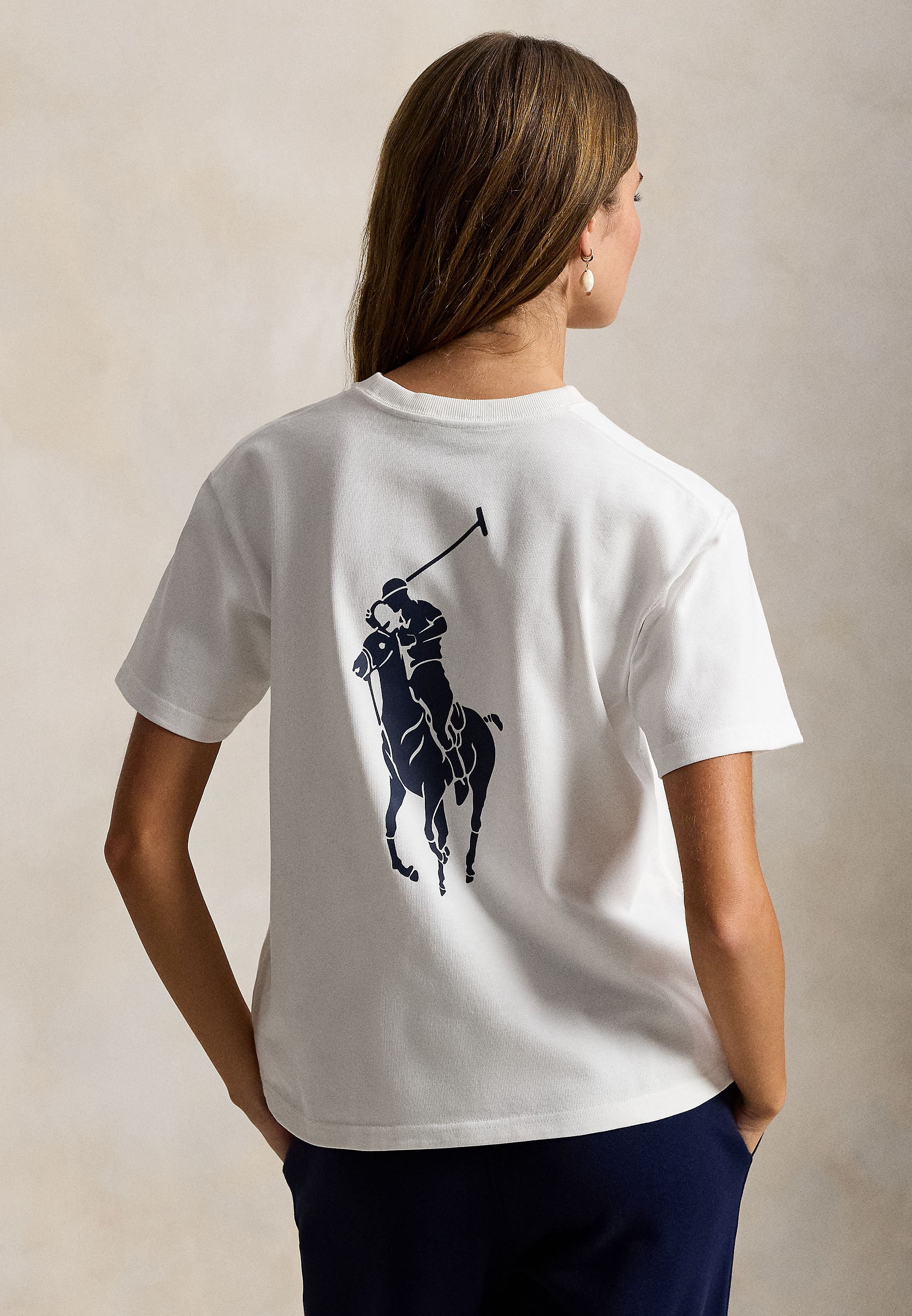 t*o様 Polo Ralph Lauren Big Pony Polo No. Polo Ralph Lauren BIG PONY COTTON JERSEY TEE 7-14Y - Print T-shirt