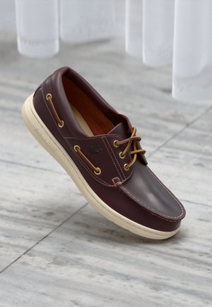 Timberland PIER - Boat shoes - burgundy