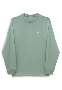 Vans - LEFT CHEST HIT - Langærmet T-shirt - iceberg green white Miniaturebillede 1