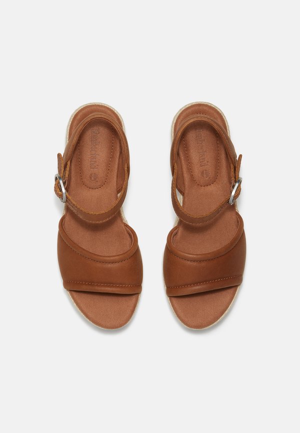 SANTORINI SUN - Espadrilles - rust full grain4