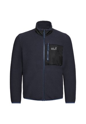 LITE CURL FZ K - Giacca in pile - oyster