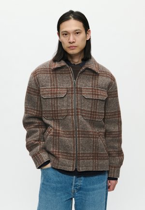Classic coat - mahogany