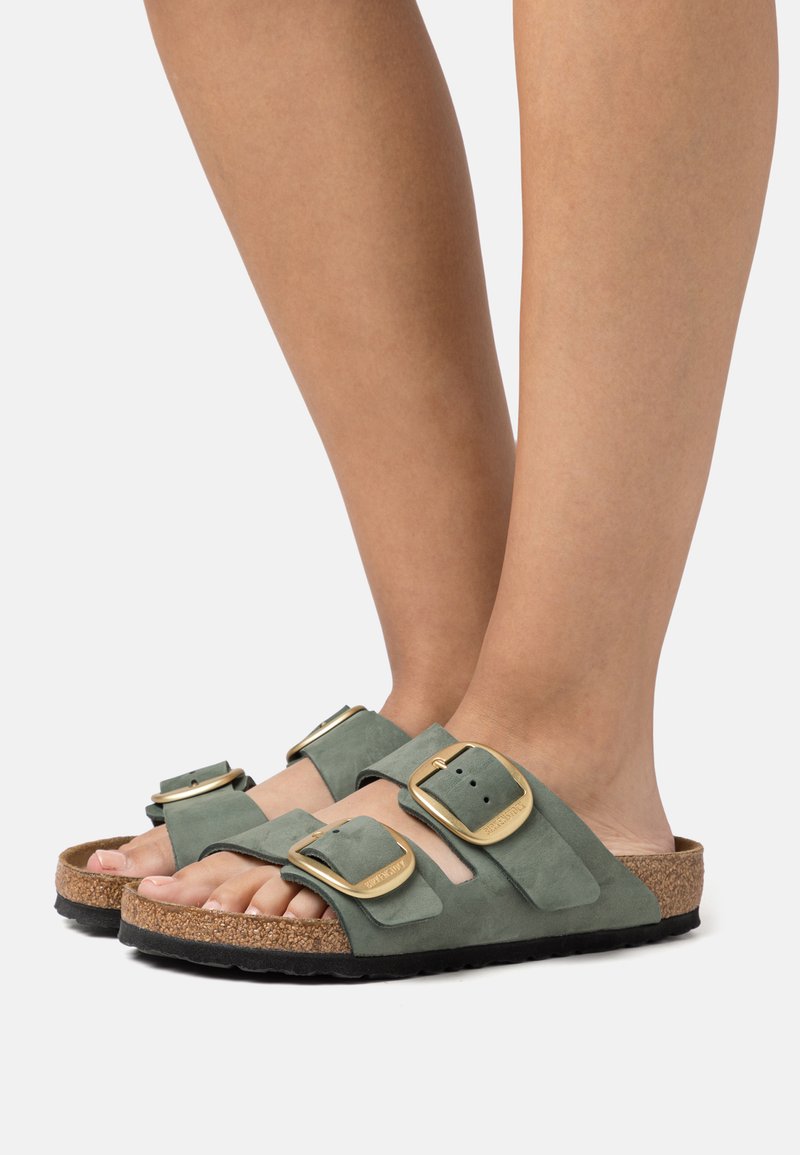 Birkenstock ARIZONA BIG BUCKLE - Sandali - thyme