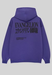PULL&BEAR Jersey con capucha - mottled purple