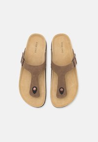 Pier One UNISEX - Tåsandaler - light brown