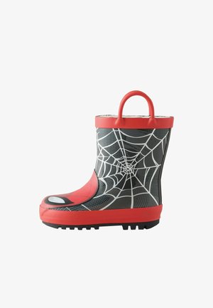 Next, SPIDER-MAN WARM LINED HANDLE WELLIES - Gummistøvler - red black