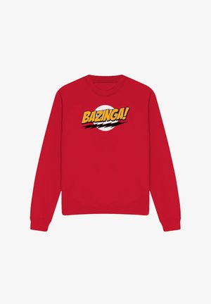 Cotton Soul, BIG BANG THEORY/BAZINGA - Sweatshirt - red